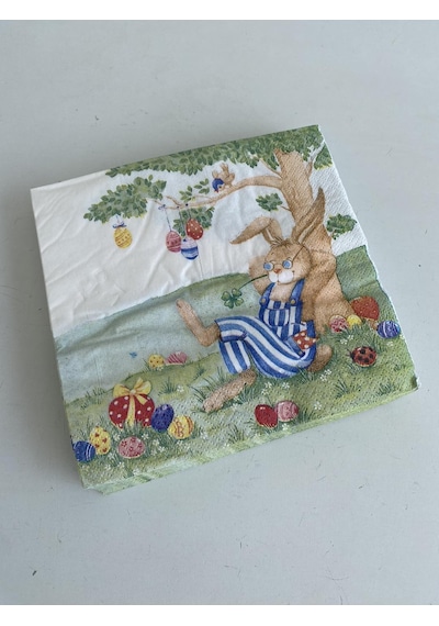 Herlitz Decor Tavşan Desenli Kağıt Peçete 20li 33x33cm