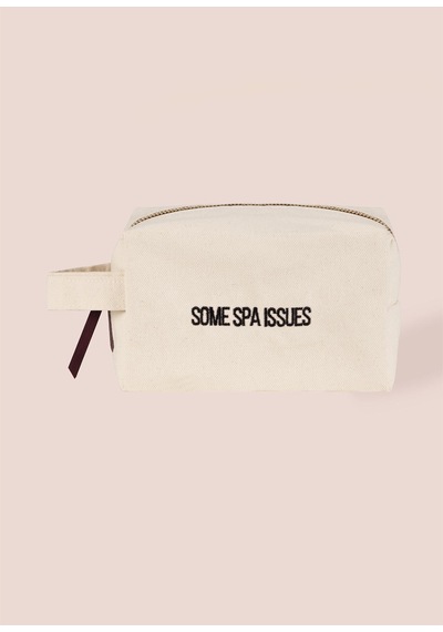 Kynd Some Spa Issues Organizer Çanta 24x11x15 Cm Bej