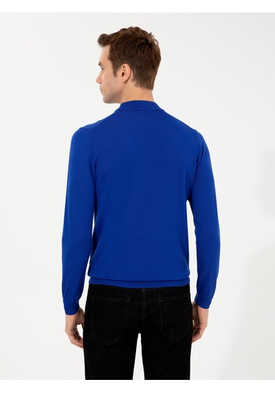 Cacharel Erkek Saks Kazak /triko 50257712-vr045 Mavi