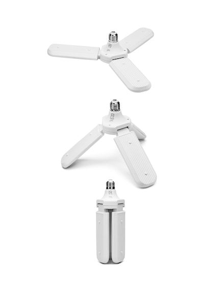 40w 3 Kanatlı Pervane Led Ampul 27 Led Tasarruflu E27 Ev Ampul 4000 Lümen Lamba Ld03 1 Ad