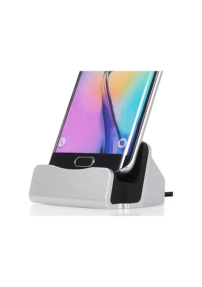 Android Micro Usb Şarj 2in1 Standlı Usb Dock- 5775 Standart