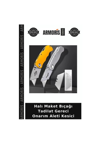 Halı Maket Bıçağı Tadilat Gereci Onarım Aleti Kesici