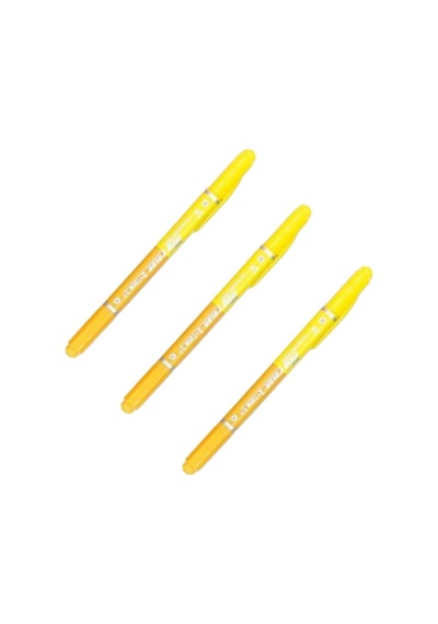 My Color 2 Duo Çift Uçlu Sarı 0.3/0.7 21070304 3'lü