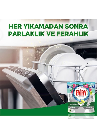 Fairy Platinum Özel Seri Bulaşık Makinesi Kapsülü 65 Tablet