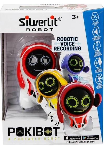 Sıl/88042 Silverlit Yapay Zekalı Pokibot Robot