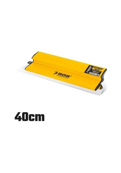 Sgs 3626 Alçı Perdah Malası 40 Cm Paslanmaz Çelik