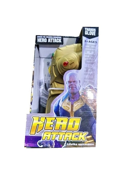 Avengers Thanos'un Oyuncak Işıklı Sesli Sonsuzluk Eldiveni