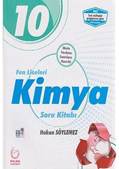 10. Sınıf Fen Liseleri Kimya Soru Kitabı 2019