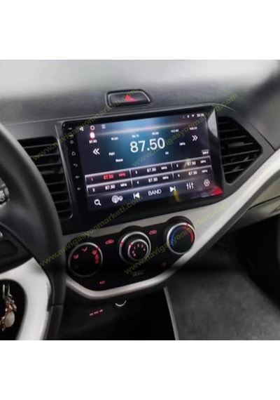 Snp Serisi Kia Picanto 2011 İle 2016 Uyumlu 9 İnç Android Multimedya Sistemi 4-64 Gb Hafıza Carplay Android Auto Ve Geri Görüş Kamerası 9"