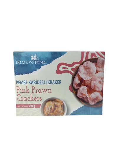 Dragon Pearl Pembe Karidesli Kraker 200 G