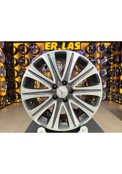4 Adet Mercedes  7.5-8.5 18 5 112 Et52 66.6 Gun Mack Jant Revize Edilmiş Takım