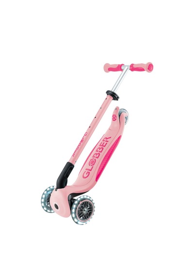 Globber Go Up Deluxe Işıklı Scooter Pastel Pembe 748-710