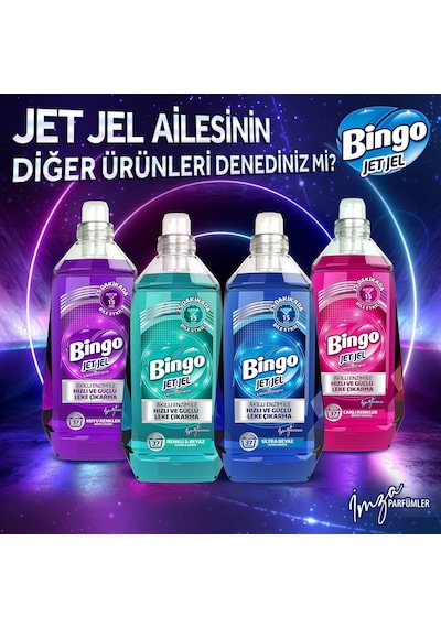 Bingo Jetjel Koyu Renkler Sıvı Deterjan 1480 ML