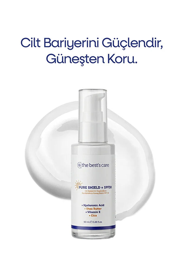 The Bets's Care Cilt Bariyerini Güçlendiren Nemlendirici Güneş Kremi SPF30 50 ML