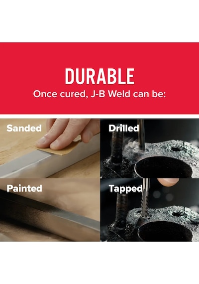 Jb Weld İndustro Weld - Çiftli Güçlü Metal Dolgulu Epoksi Yapıştırıcı Ve Tamir Macunu 283gr