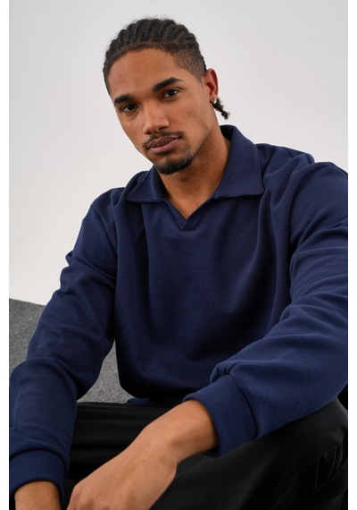 Redline Ease Oversize Sweatshirt Lacivert