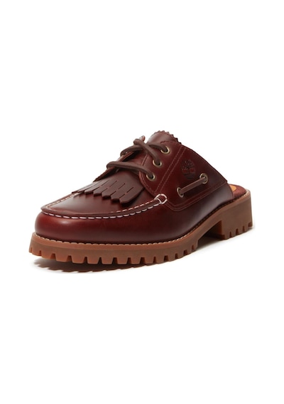 Timberland Authentic Mule Shoe Kadın Terlik-33856 Koyu Kahverengi