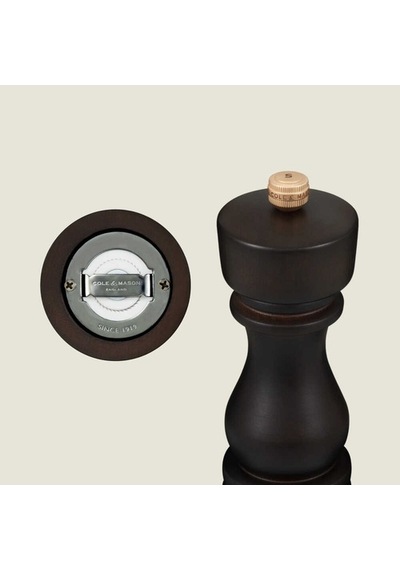 Cole & Mason H233020 London Çikolata Renkli Ahşap Tuz Ve Biber Değirmenleri 220mm Çok Renkli