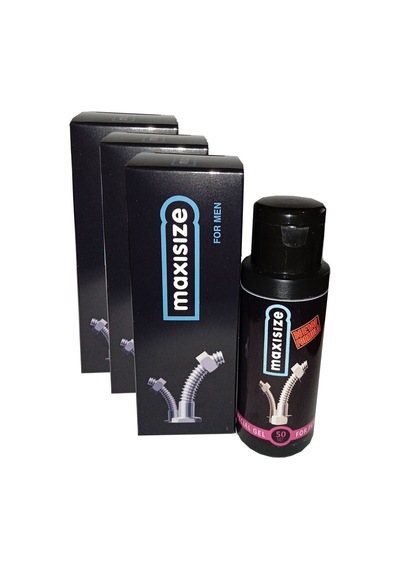 Hintohu Erkeklere Özel For Men Maxı Sıze Lubricant Jel 50 Ml 3 Adet