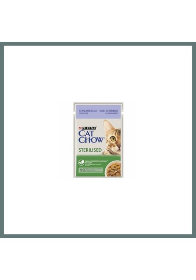 Cat Chow Sterilised Pouch Kuzulu Kısırlaştırılmış Kedi Konservesi 85 Gr Ventra
