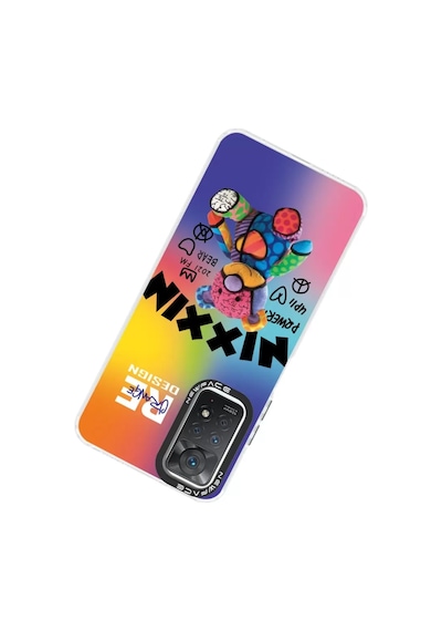 Newface Xiaomi Redmi Note 11 Pro Kılıf Estoril Desenli Kapak - Estoril - 11 Renkli