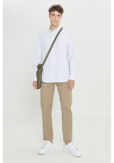 AC&Co / Altınyıldız Classics Erkek Bej Slim Fit Dar Kesim Pamuklu Esnek Chino Pantolon Bej AC&Co / Altınyıldız Classics Erkek Bej Slim Fit Dar Kesim Pamuklu Esnek Chino Pantolon Bej