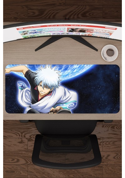 Gintama Anime V4 - 70x30 Xl Gaming Kauçuk Kaymaz Taban Mouse Pad Fare Altlığı