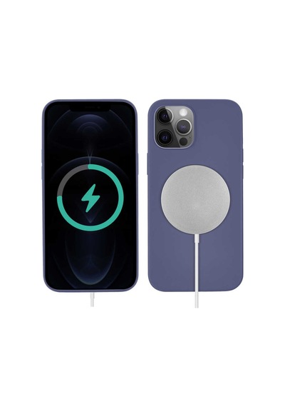 Apple Uyumlu iPhone 13 Pro Max Kılıf Zore Silksafe Wireless Kılıf