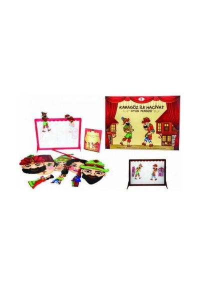 Karagöz Hacivat Oyun Sahnesi - Çocuk Oyun Seti - Karagöz Hacivat