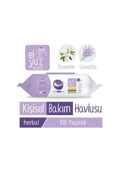 Kişisel Bakım Havlusu 100'lü Herbal