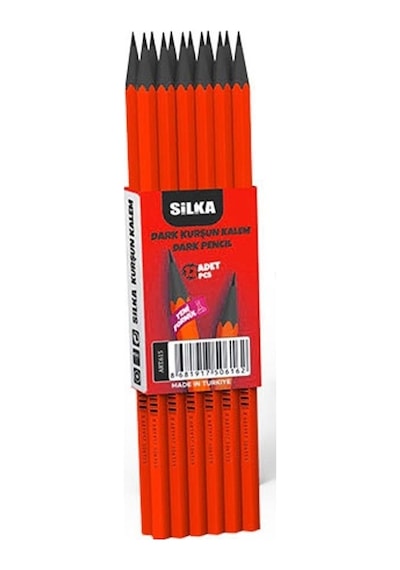 Silka Dark Kurşun Kalem 12 Adet