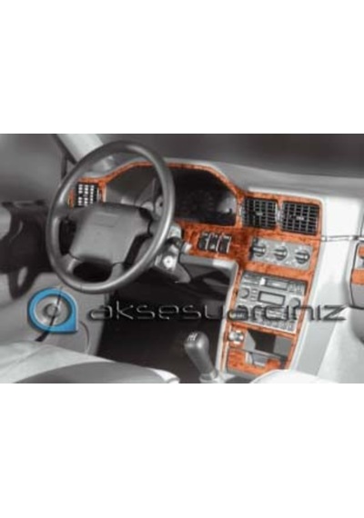 Meriç Volvo S90 / V90 Ön Torpido Kaplama 17 Parça 1996-1998 (530157751)