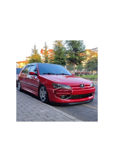 Peugeot 306 1993-2002 Uyumlu Üniversal Astra H Lip Esnek Ön Lip 2 Parça Tampon Altı Dil Karlık Ön Ek 00 Şüscaroto Aksesuar