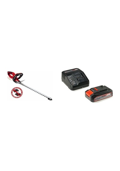 Einhell Ge-ch 1846 Li - Solo, Akülü Çit Budama Ve Einhell 18v 2,5 Ah Pxc Starter Kit Başlangıç Seti