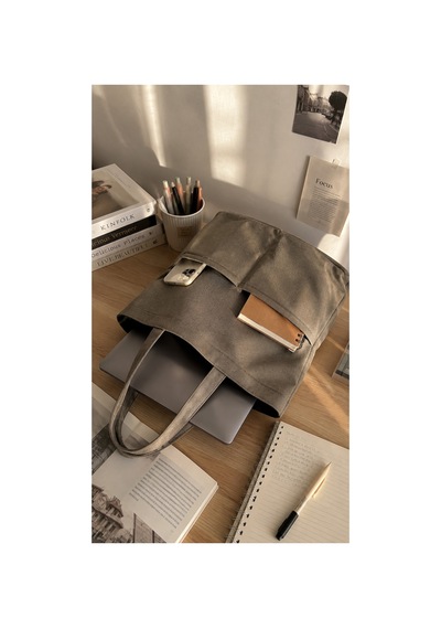 Asorty Tekstil Asorty Gabardin Bez Çanta Kahverengi Açık Kahve