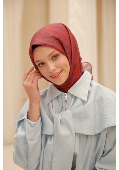 Silk Home Soft Eşarp 73082-01 Koyu Turuncu, Saks