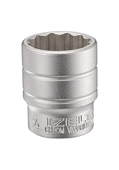 İzeltaş 3/4" 27mm On İki Köşe Lokma Anahtar