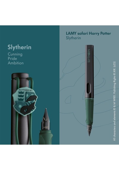 Safari Harry Potter Dolma Kalem Slytherin F Uç