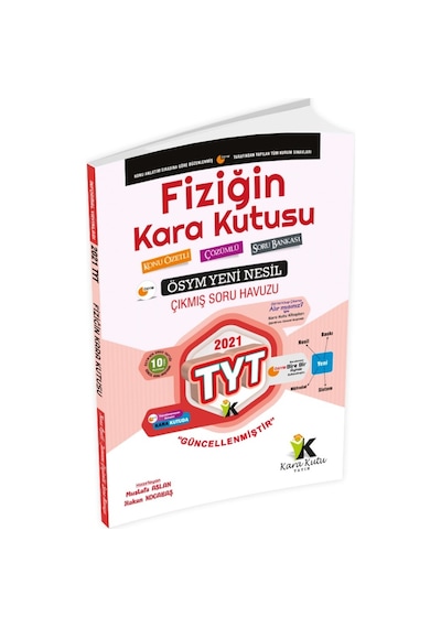 YKS TYT Fiziğin Kara Kutusu Yeni Nesil Konu Özetli Tamamı Çözümlü ÖSYM Arşivi Çıkmış Soru Bankası