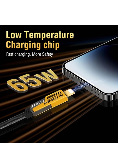 Divex Tc-usb To Tc-lightning 65w/pd27w Şarj Ve Veri Aktarım Kablosu Dc-220