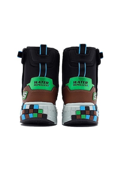Skechers Megacraft 3.0 Çocuk Günlük Bot 402184l-bkbr Siyah Renkli