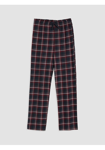 Lc Waikiki Lc Waıkıkı Kırmızı Regular Fit Ekose Erkek Pijama Altı