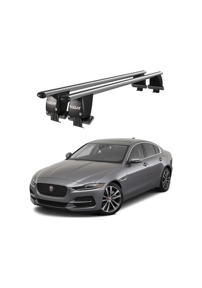 Jaguar Xe 2015 Ve Sonrası Oluksuz Kilitli Ara Atkı Port Bagaj Tavan Barı
