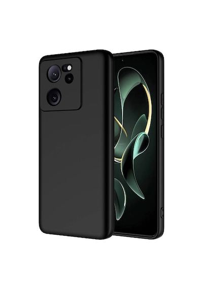 Xiaomi Mi 13t Pro Kılıf Yumuşak Silikon Kamera Korumalı Lansman Pazarplus Lila