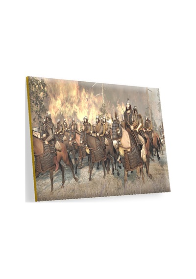 Cakasepetim Total War Attila Ahşap Mdf Tablo