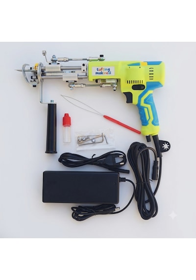 Ak-v Tufting Tabancası - Tufting Makinesi 245 (Neon Yeşili)