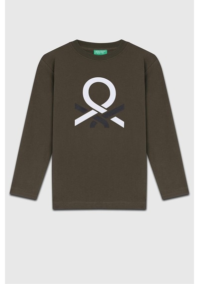 United Colors Of Benetton Benetton Erkek Çocuktshirt Haki