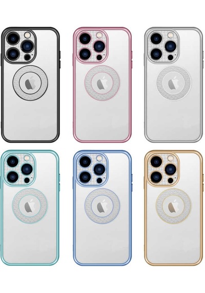 Apple Uyumlu iPhone 12 Pro Max Kamera Korumalı Logo Gösteren Zore Esta Kapak