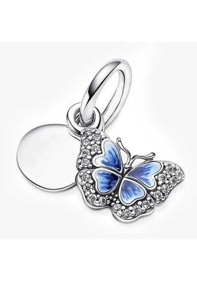 Nur Silver Kelebek Gümüş Charm Nur-bl00399