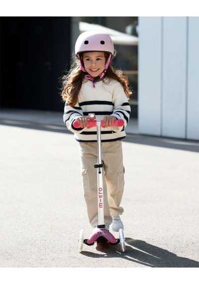 Mini Micro Scooter Deluxe Fairy Glitter Led Pink Mmd208 Pembe
